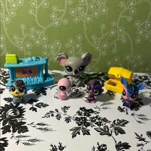 Littlest Pet Shop Colorful Animal Figures Set #9